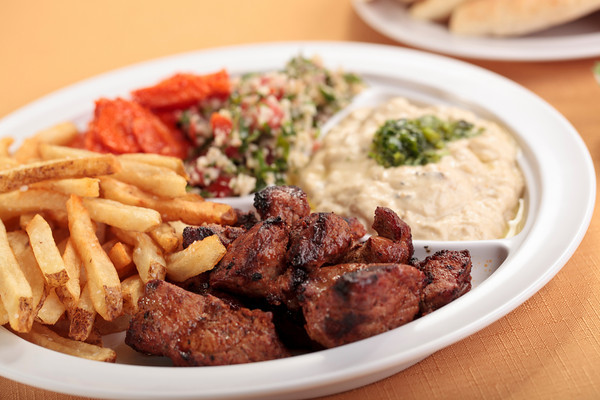 Lamb Kabob Platter