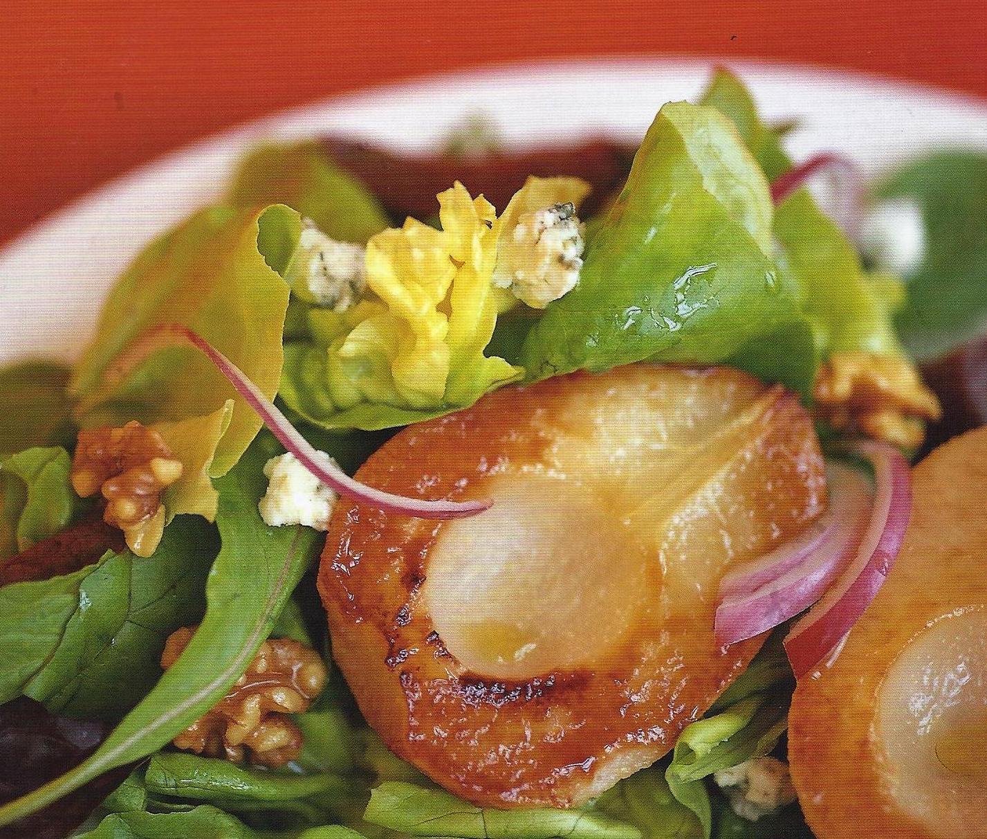 Roasted Pear Salad