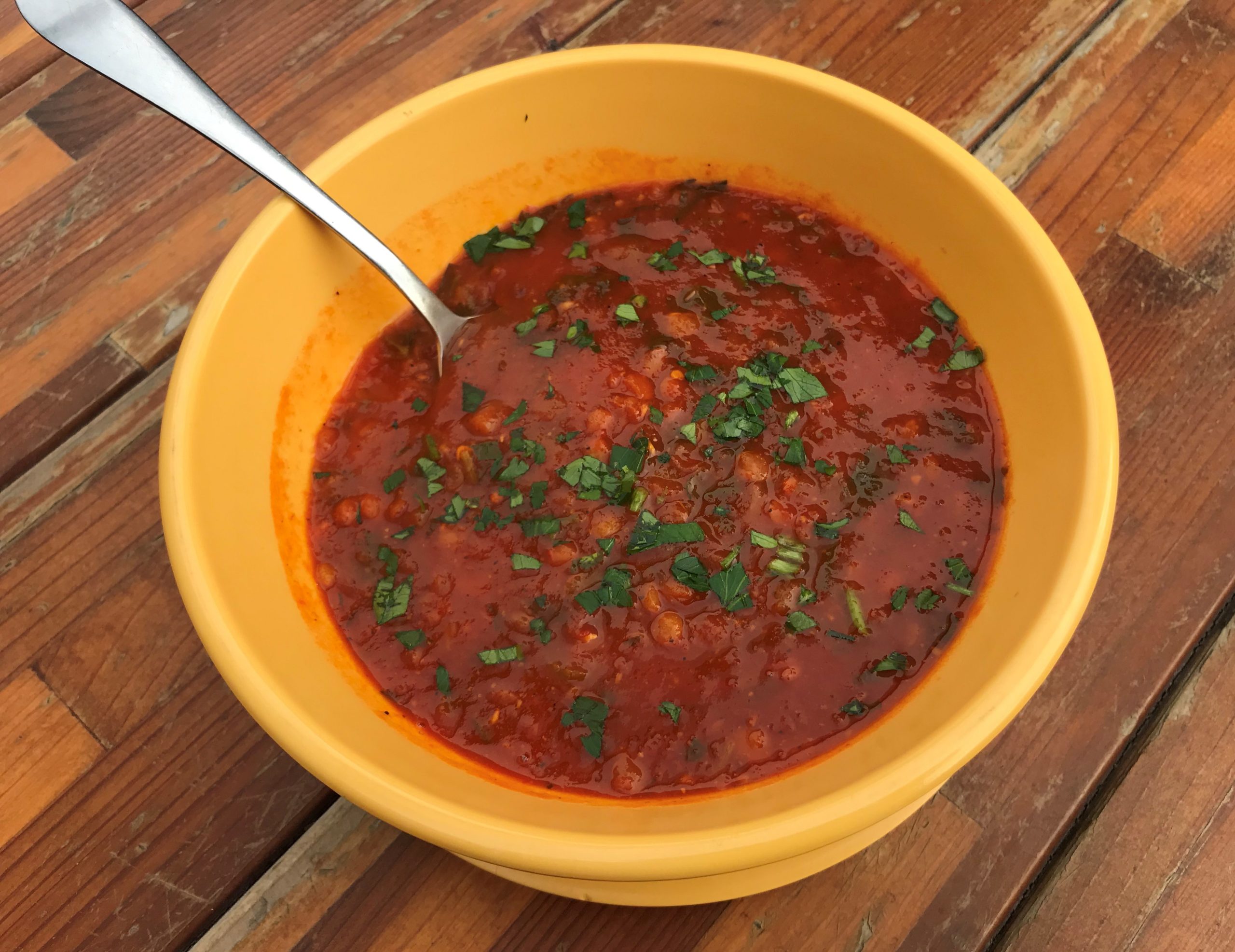 Tomato Lentil Soup